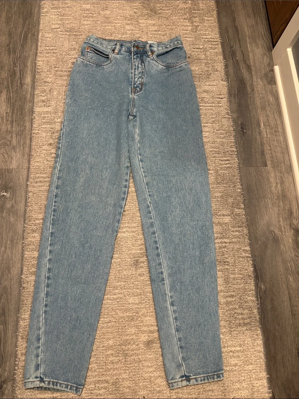 Rio vintage High-Waist Women's Jeans - Light Blue size 7 - Picture 2 of 6